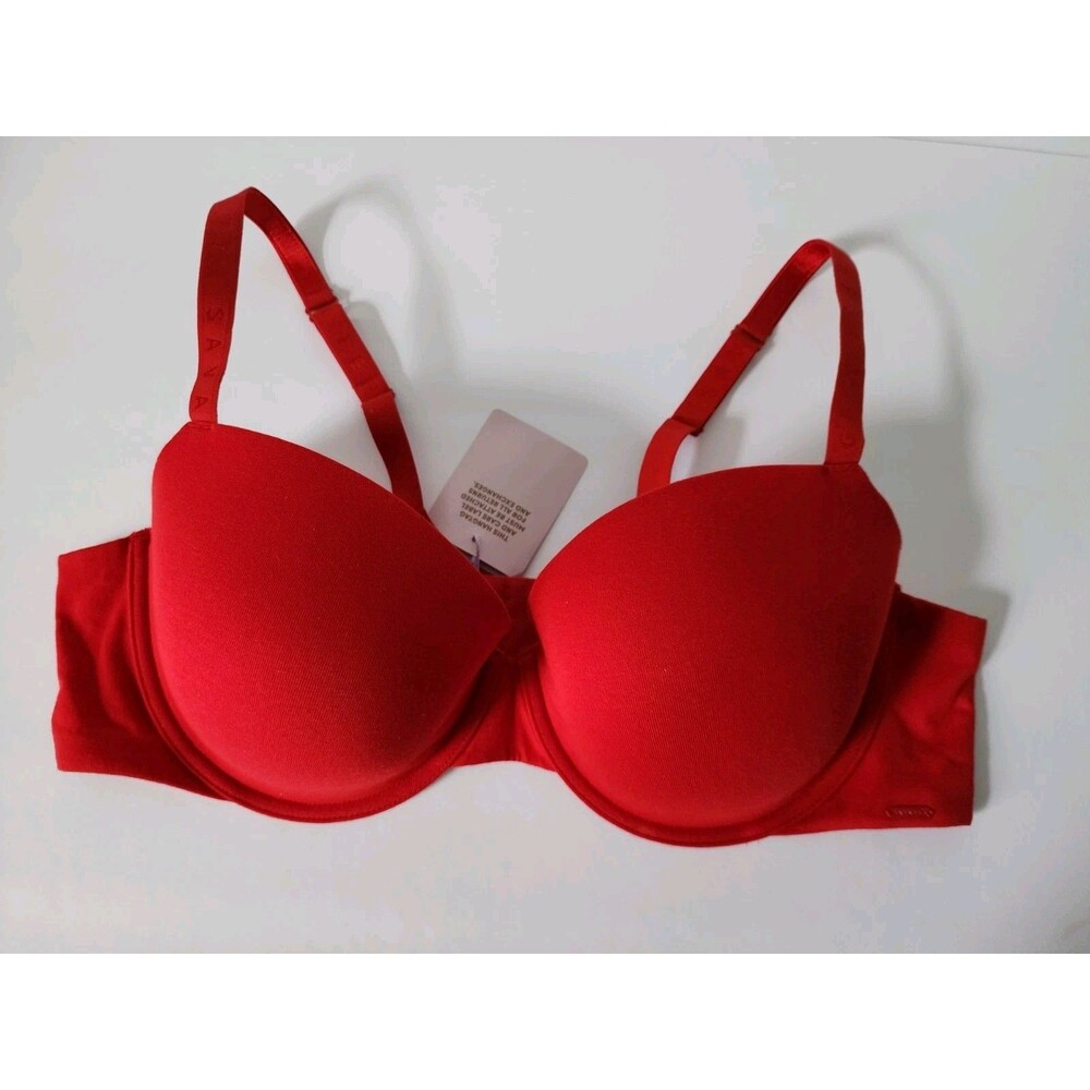 Savage X Fenty by Rihanna Underwire Bra 42D Red T Shirt Bra New